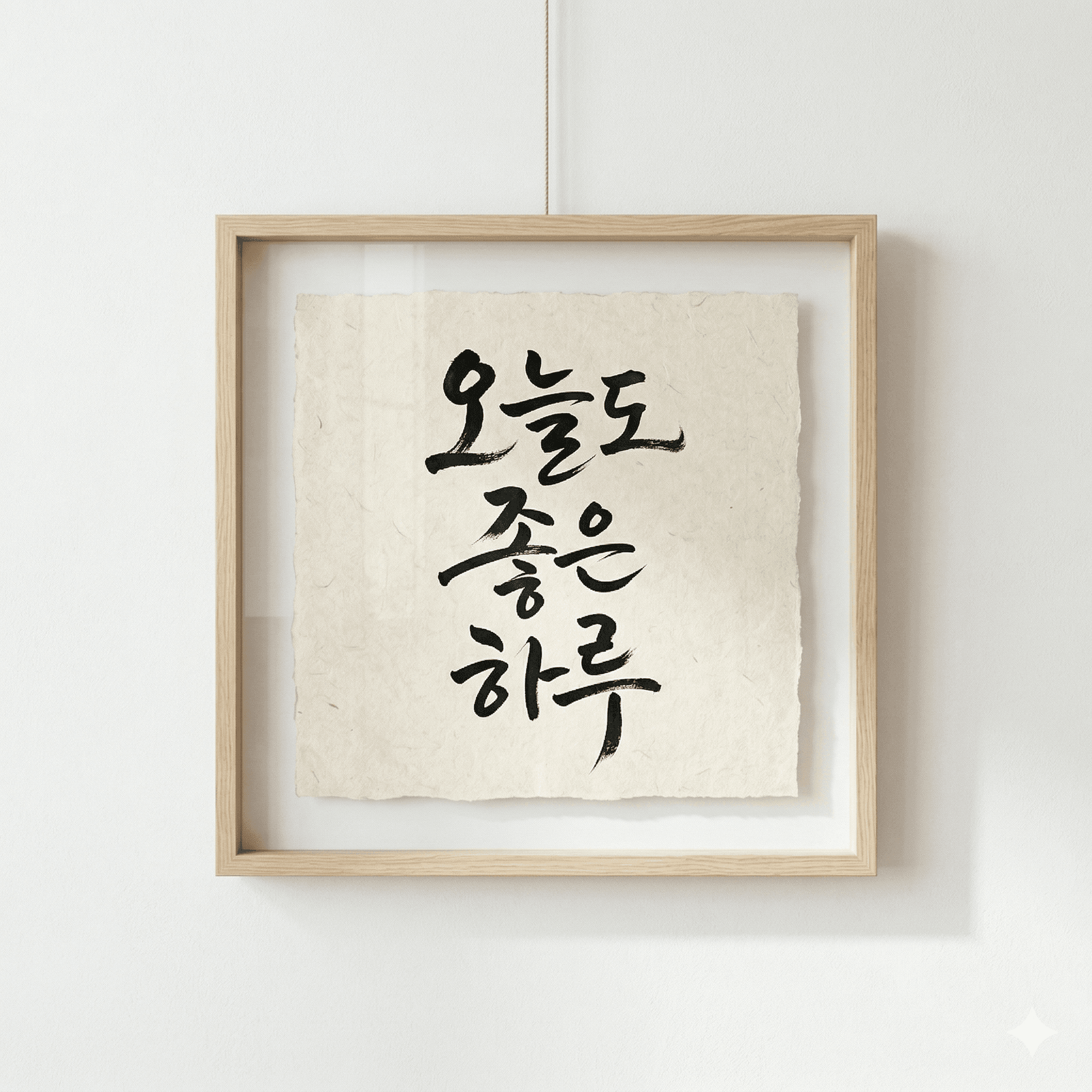 캘리그라피 액자