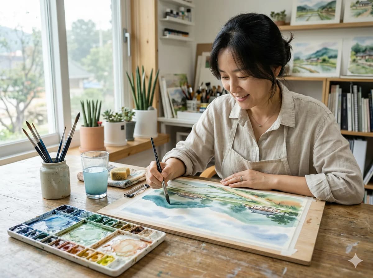 수채화